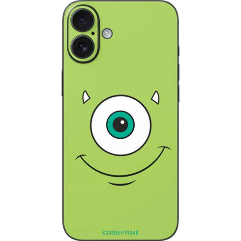 Disney Monsters Inc. Mike’s Face iPhone 16 Plus Skin
