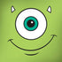 Disney Monsters Inc. Mike’s Face MacBook Skins
