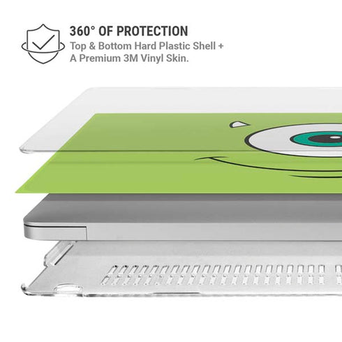 Disney Monsters Inc. Mike’s Face MacBook Cases