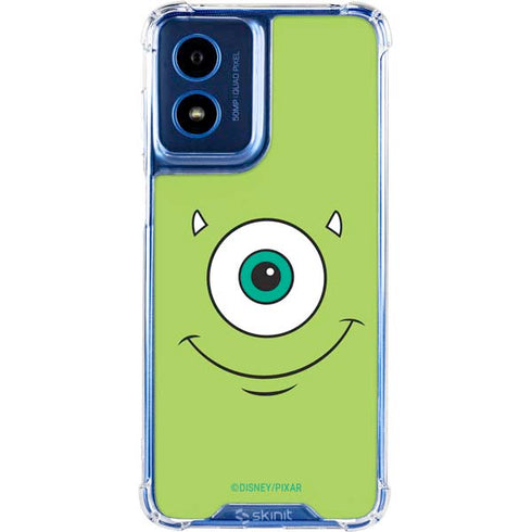 Disney Monsters Inc. Mike’s Face Moto G 5G (2024) Clear Case