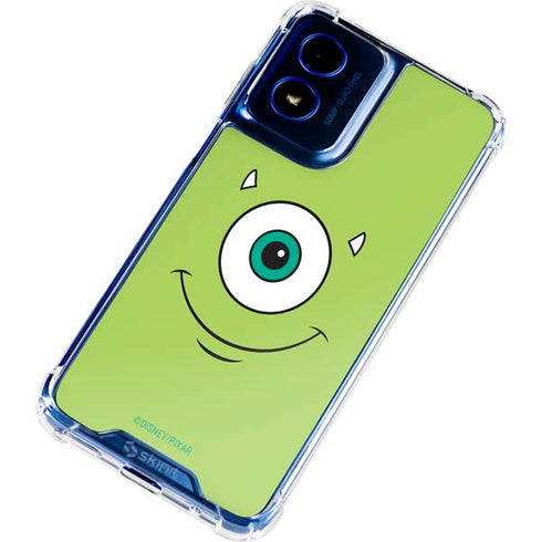 Disney Monsters Inc. Mike’s Face Moto G 5G (2024) Clear Case