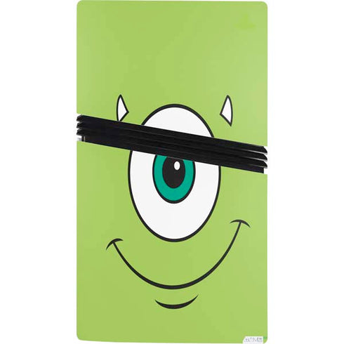 Disney Monsters Inc. Mike’s Face PS5 Pro Console Skin