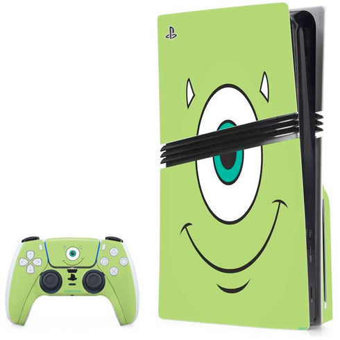 Disney Monsters Inc. Mike’s Face PlayStation PS5 Skins