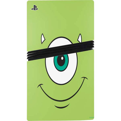 Disney Monsters Inc. Mike’s Face PS5 Pro Disk Bundle Skin