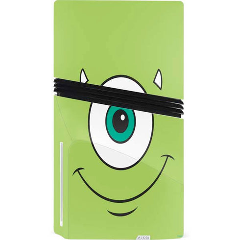 Disney Monsters Inc. Mike’s Face PS5 Pro Disk Bundle Skin