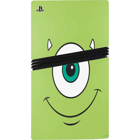 Disney Monsters Inc. Mike’s Face PS5 Pro Disk Console Skin