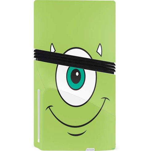 Disney Monsters Inc. Mike’s Face PS5 Pro Disk Console Skin