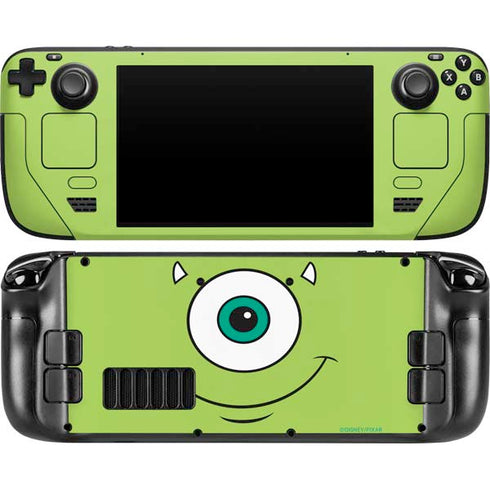 Disney Monsters Inc. Mike’s Face Steam Deck Handheld Gaming Computer OLED Skin