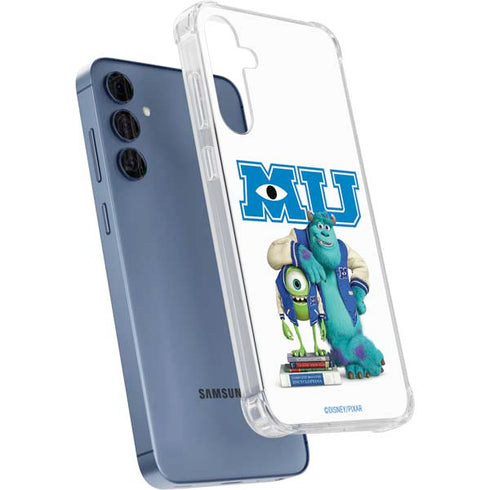 Disney Monsters University Mike and Sully Galaxy A55 5G Clear Case