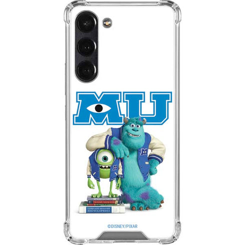 Disney Monsters University Mike and Sully Galaxy S24 FE Clear Case