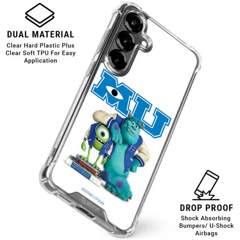 Disney Monsters University Mike and Sully Galaxy S26 Clear Case