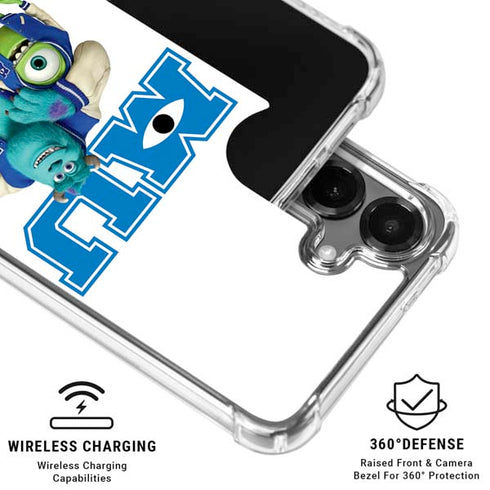 Disney Monsters University Mike and Sully Galaxy S26 Plus Clear Case