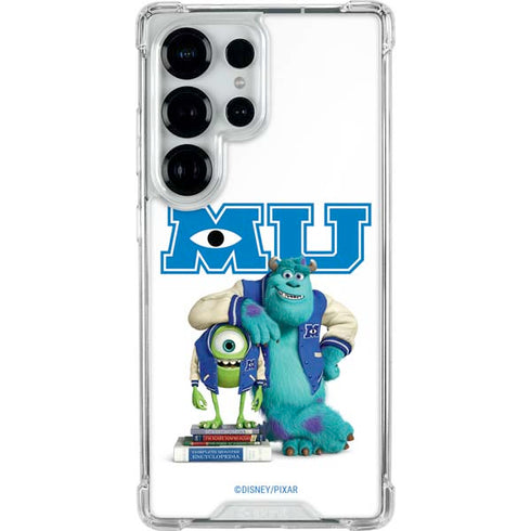 Disney Monsters University Mike and Sully Galaxy S26 Ultra Clear Case