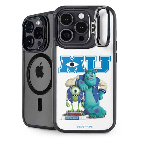 Disney Monsters University Mike and Sully iPhone 14 Pro Max Kickstand Case
