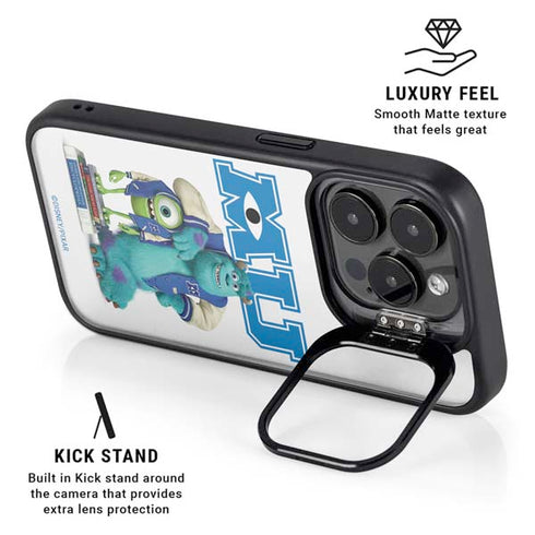 Disney Monsters University Mike and Sully iPhone 15 Pro Kickstand Case