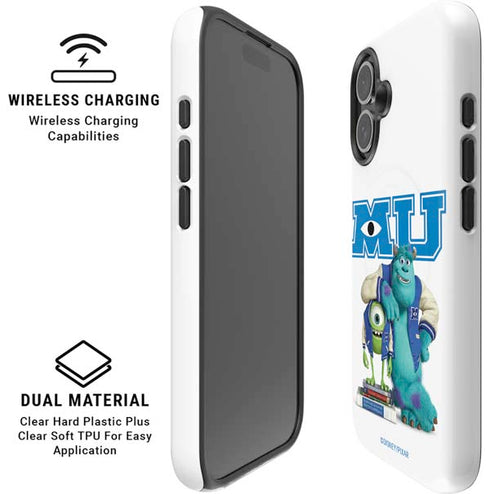 Disney Monsters University Mike and Sully iPhone 16 Plus Magsafe Impact Case