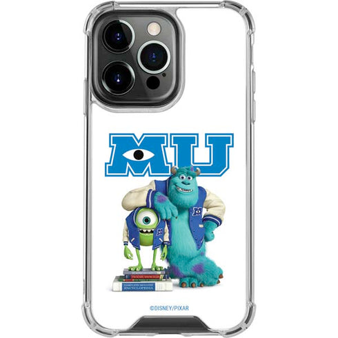Disney Monsters University Mike and Sully iPhone 16 Pro Max Clear Case