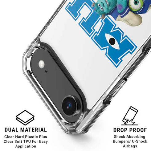 Disney Monsters University Mike and Sully iPhone 17 Air Clear Case