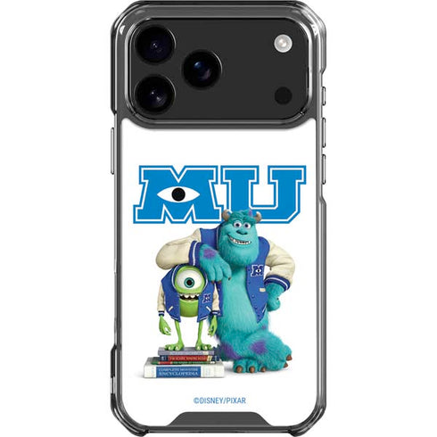Disney Monsters University Mike and Sully iPhone 17 Pro Max Clear Case