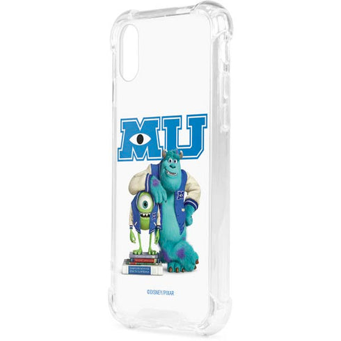 Disney Monsters University Mike and Sully iPhone XS Clear Case