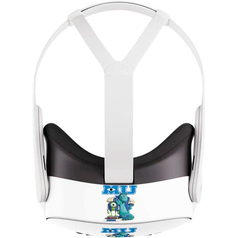 Disney Monsters University Mike and Sully Meta Quest 3S Skin