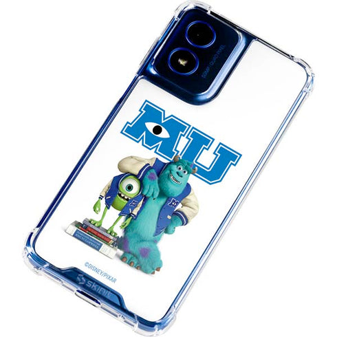 Disney Monsters University Mike and Sully Moto G 5G (2024) Clear Case