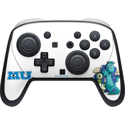 Disney Monsters University Mike and Sully Nintendo Switch 2 (2025) Pro Controller Skin