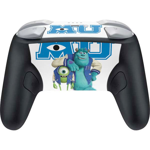 Disney Monsters University Mike and Sully Nintendo Switch 2 (2025) Pro Controller Skin