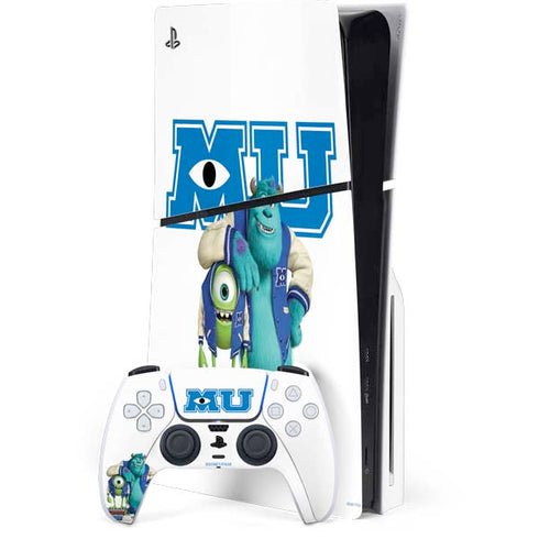 Disney Monsters University Mike and Sully PlayStation PS5 Skins