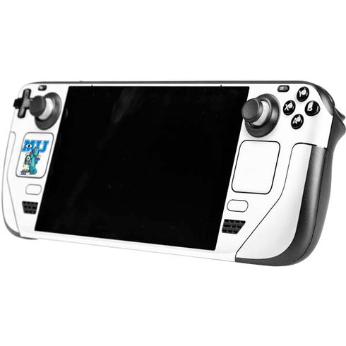 Disney Monsters University Mike and Sully Steam Deck Handheld Gaming Computer OLED Skin