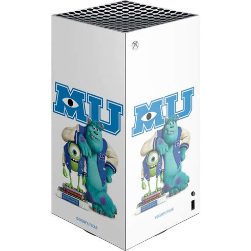 Disney Monsters University Mike and Sully XBox Series X Digital Edition Console Skin