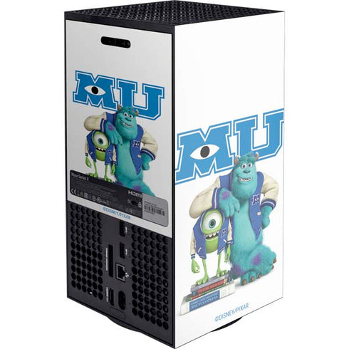 Disney Monsters University Mike and Sully XBox Series X Digital Edition Console Skin