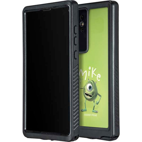 Disney Monsters Inc. Mike Portrait Galaxy S24 Ultra Waterproof Case