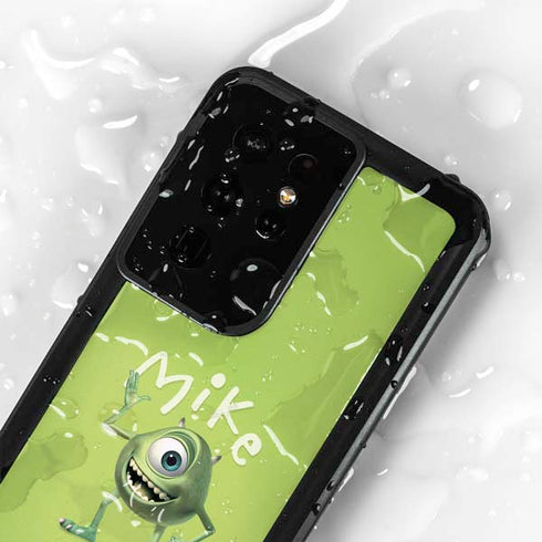 Disney Monsters Inc. Mike Portrait Galaxy S24 Ultra Waterproof Case
