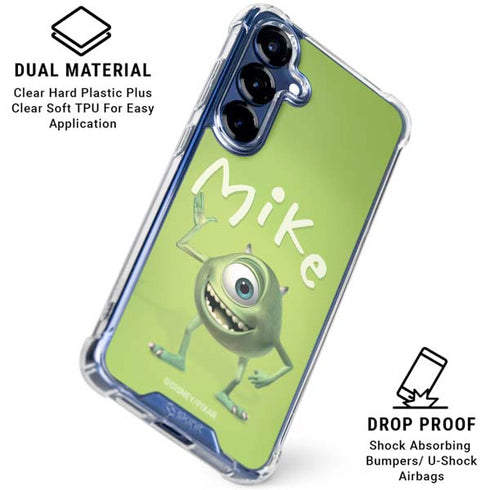 Disney Monsters Inc. Mike Portrait Galaxy S25 Plus Clear Case