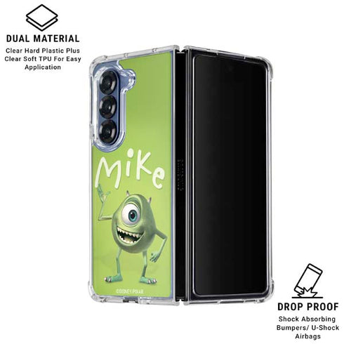 Disney Monsters Inc. Mike Portrait Galaxy Z Fold6 Clear Case