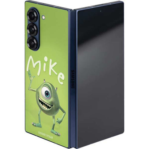 Disney Monsters Inc. Mike Portrait Galaxy Z Fold6 Skin