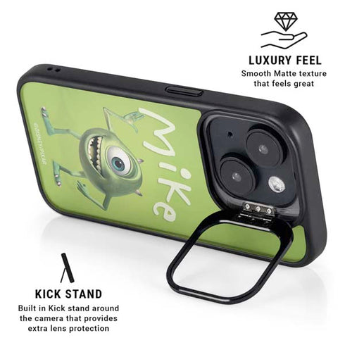 Disney Monsters Inc. Mike Portrait iPhone 13 Kickstand Case