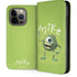 Disney Monsters Inc. Mike Portrait iPhone 14 Pro Folio Case