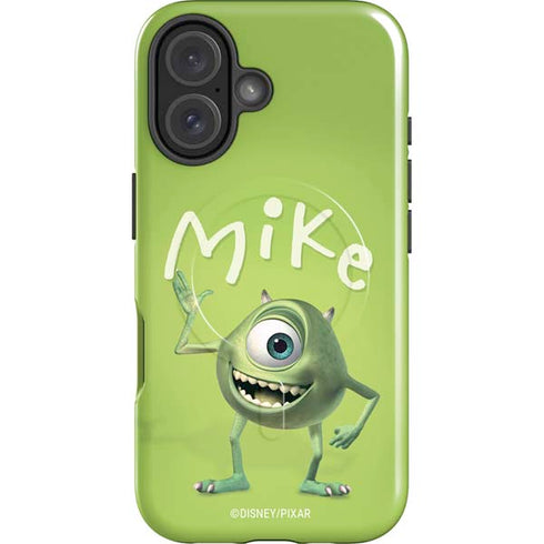 Disney Monsters Inc. Mike Portrait iPhone 16 Plus Magsafe Impact Case