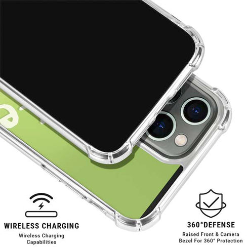 Disney Monsters Inc. Mike Portrait iPhone 16 Pro Clear Case