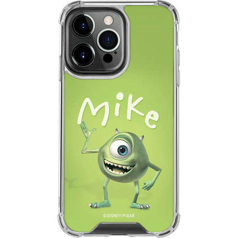 Disney Monsters Inc. Mike Portrait iPhone 16 Pro Max Clear Case