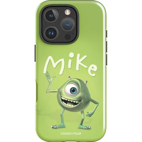 Disney Monsters Inc. Mike Portrait iPhone 16 Pro Max Impact Case