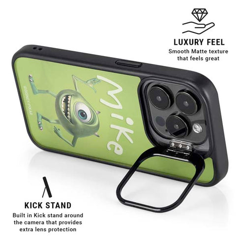 Disney Monsters Inc. Mike Portrait iPhone 16 Pro Max Kickstand Case