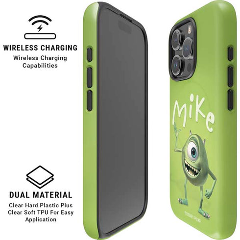 Disney Monsters Inc. Mike Portrait iPhone 16 Pro Max Magsafe Impact Case