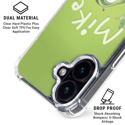Disney Monsters Inc. Mike Portrait iPhone 17 Clear Case