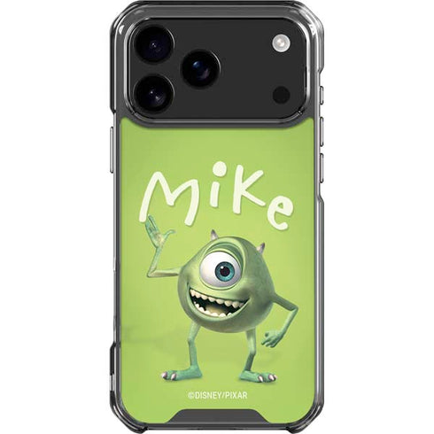 Disney Monsters Inc. Mike Portrait iPhone 18 Pro Max Clear Case