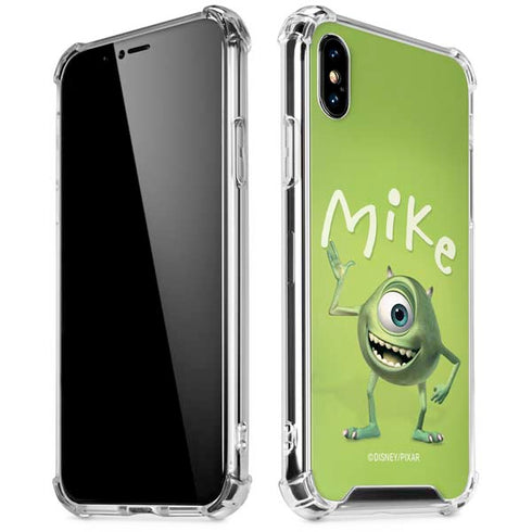Disney Monsters Inc. Mike Portrait iPhone X/XS Clear Case