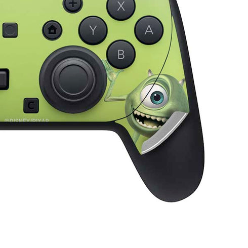 Disney Monsters Inc. Mike Portrait Nintendo Switch 2 (2025) Pro Controller Skin