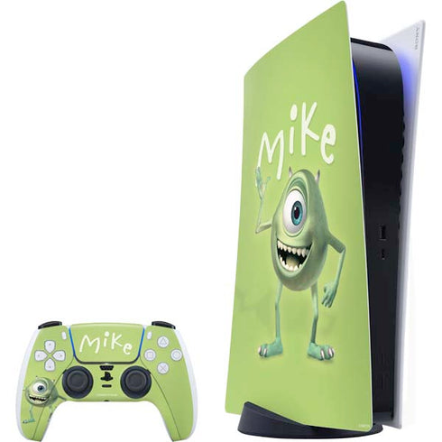 Disney Monsters Inc. Mike Portrait PlayStation PS5 Skins